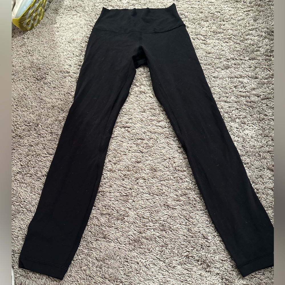 Lululemon align leggings. Size 4 black